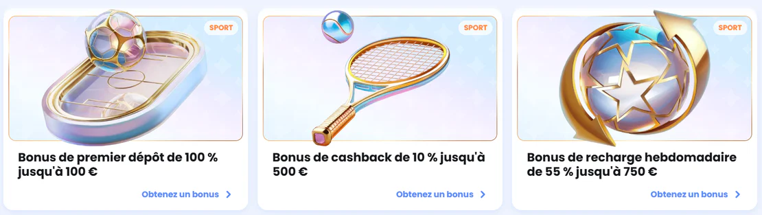 Les offres régulières du site